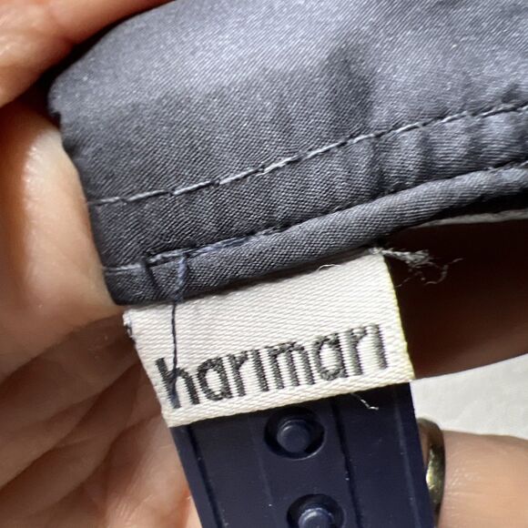 Hari Mari Logo Rope Snapback Dad Hat Cap Men's OSFM Black Nylon Golf - Picture 6 of 12